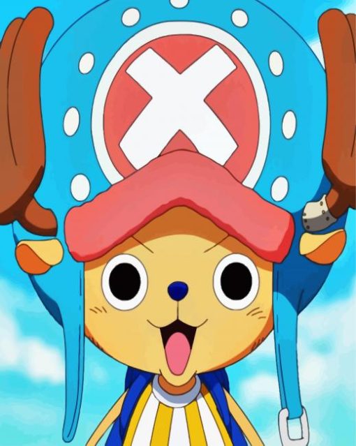 One Piece Chopper paint by number