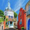 Portmeirion Wales paint by number