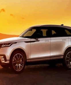 Range Rover Velar Car Illustration paint by numbers