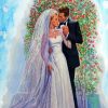 Romantic Bride And Groom paint by numbers