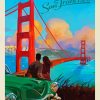 San Fransisco Couple paint by number