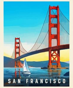 San Fransisco paint by number
