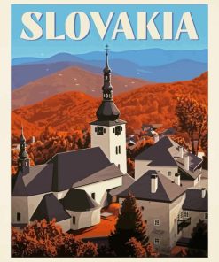 Slovakia paint by number