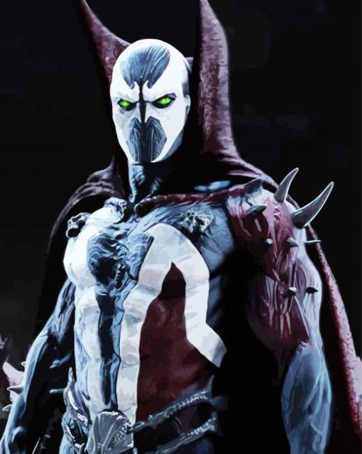 Spawn Illustration paint by number