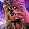 Star Wars Chewbacca paint by numbers