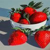 Strawberry Fruit paint by numbers