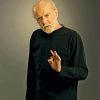 The Comedian George Carlin paint by numbers
