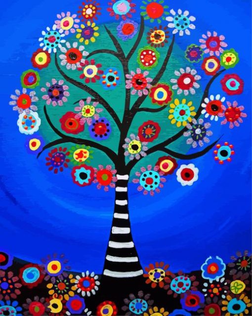 Tree Of Life paint by number