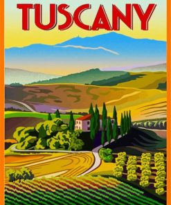 Tuscany paint by number