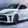 White Toyota Gr Yaris paint by numbers