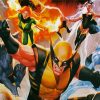 X-Men Illustration paint by numbers