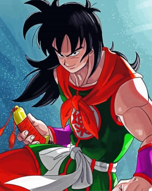 Yamcha Dragon Ball Anime paint by number