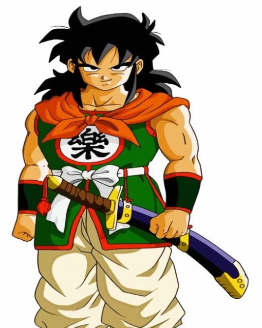 Yamcha Dragon Ball paint by number
