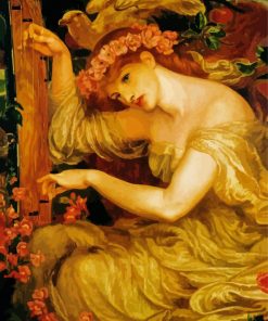 A Sea Spell By Rossetti paint by numbers