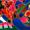 Abstract Jazz Art paint by number