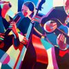 Abstract Jazz Musicians paint by number