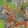 Agincourt Battle Art paint by numbers