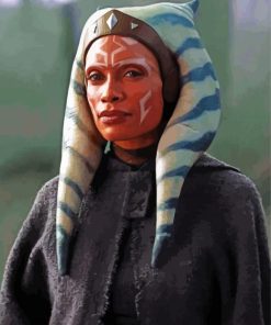 Ahsoka Movie Character paint by number