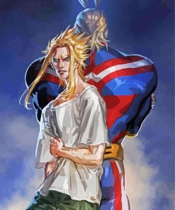 All Might Toshinori Yagi paint by number