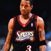 Allen Iverson paint by number