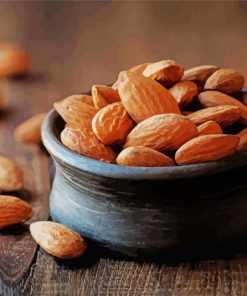Almonds paint by number