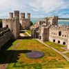 Anglesey Caernarfon Castle paint by number