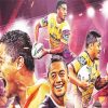 Anthony Milford NRL paint by numbers