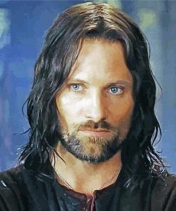 Aragorn Character paint by numbers