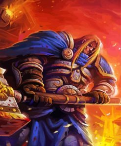 Arthas Menethil Arts paint by numbers