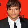 Ashton Kutcher American Actor paint by numbers