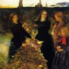 Autumn Leaves By John Everett Millais paint by numbers