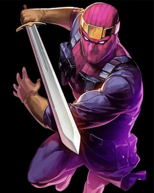 Baron Zemo paint by number