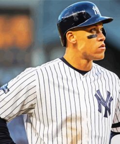 Baseball Player New York Yankees paint by number