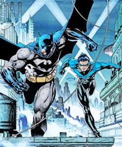 Batman Nightwing Heroes paint by numbers