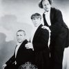 Black and White Three Stooges paint by numbers
