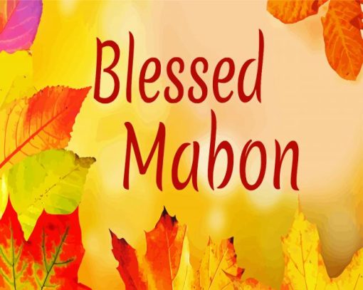 Blessed Mabon paint by numbers