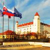 Bratislava Castle Slovakia paint by numbers