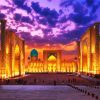 Bukhara Kalan Mosque At Sunset paint by number
