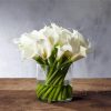Calla Lily Glass Vase paint by numbers