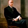 Calvin Coolidge Portrait paint by numbers