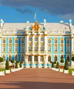 Catherine Palace Petersburg paint by number