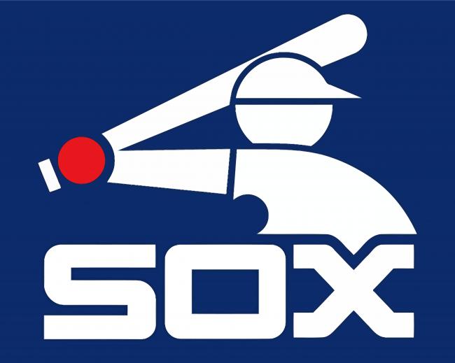 Chicago White Sox Logo Art paint by numbers