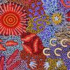 Colorful Aboriginal Art paint by number