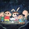 Crayon Shinchan Characters paint by numbers