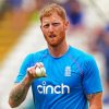 Cricketer Ben Stokes paint by numbers
