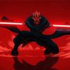 Darth Maul Star Wars paint by numbers