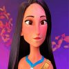 Disney Pocahontas Princess paint by number