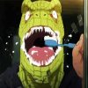 Dorohedoro Brushing His Teeth paint by numbers