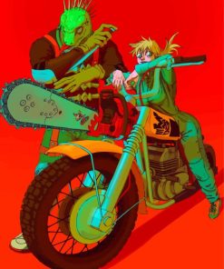 Dorohedoro Illustration paint by numbers
