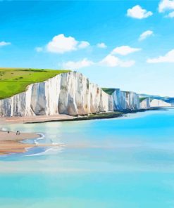 Dover Cliffs paint by number